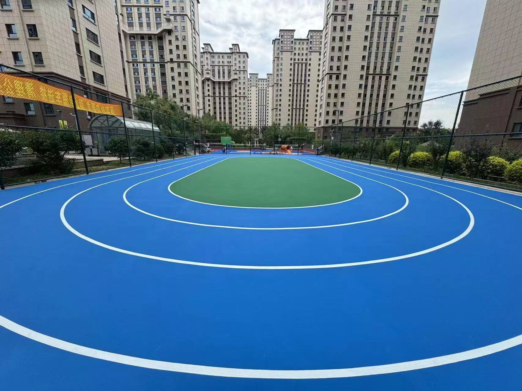 聊城市学校塑胶跑道塑胶跑道施工 - 方案