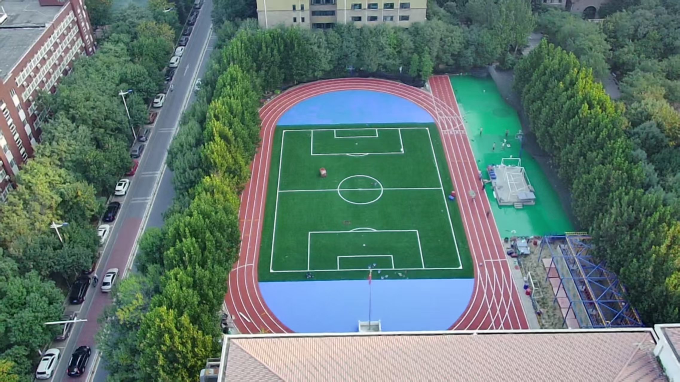 聊城市塑胶跑道施工幼儿园塑胶跑道 - 厂家